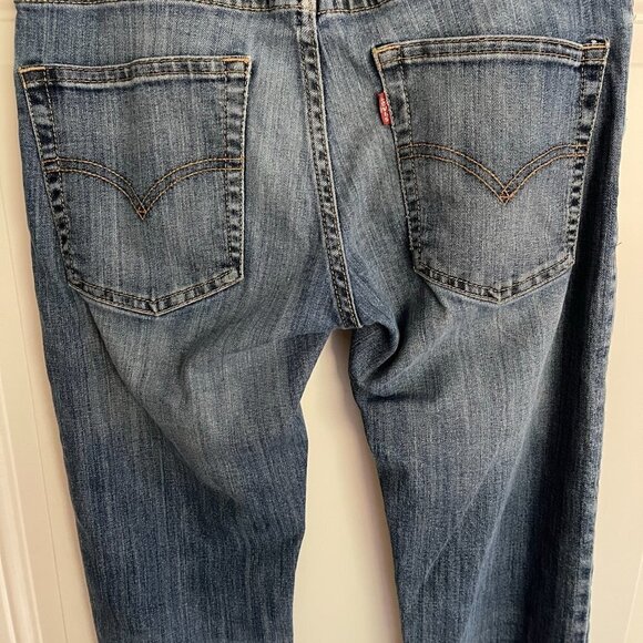 LEVIS 511 Jeans Boys 16 Reg 28x28 Performance Slim Fit Blue School Pants Casual - Picture 8 of 10